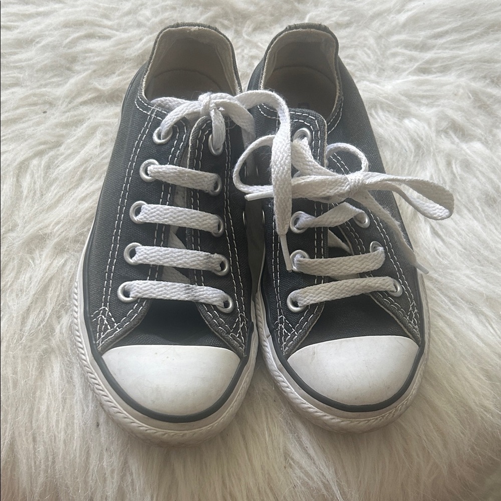 Converse Kids Black and White Sneakers
